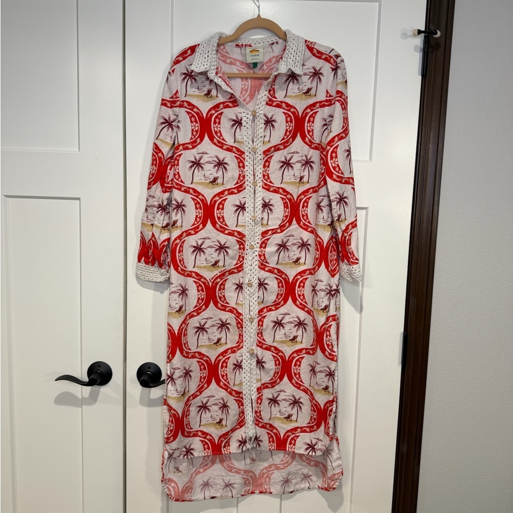 Farm Rio Summer Beach Chemise Coverup - Picture 5 of 10
